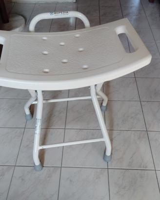 Sedia doccia pieghevole per anziani