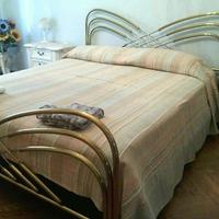 Letto matrimoniale in ottone Lipparini – vintage