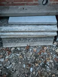 40 cordoli in cemento prefabbricato armato