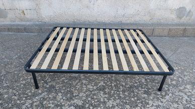 Rete matrimoniale con doghe misura 190 x 160