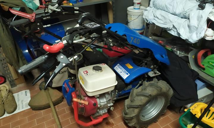 Motocoltivatore BCS Mod. 740 con Fresa e Trincia
