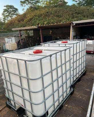Cisterne da 1000 litri possibilità 13 cisterne