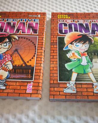Manga detective CONAN 4 e 5