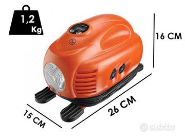 mini compressore per auto Black & Decker