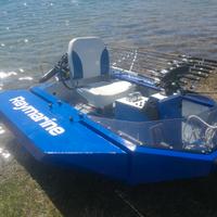 Mini bassboat in alluminio
