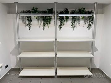 Scaffalatura anche per cabina armadio