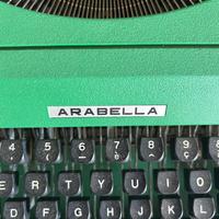 Macchina da scrivere Arabella vintage verde