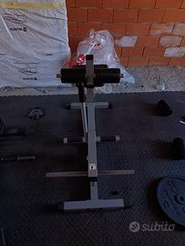 calf machine, macchina allenamento polpacci