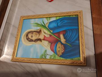 Lotto Quadri Santa Lucia e Pio