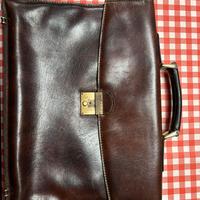 Valigetta 24h vintage in pelle