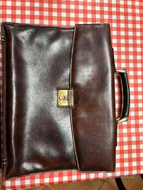 Valigetta 24h vintage in pelle