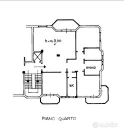Ampio app. con garage e soffitta - Nuda proprietà