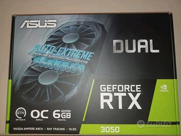 SCHEDA VIDEO ASUS RTX 3050 6 GB DUAL OC (90YV0K60-