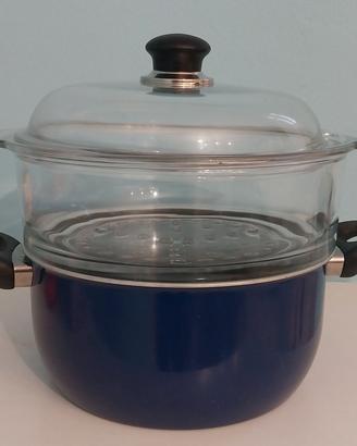 vaporiera ,pentola cottura a vapore