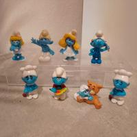 Lotto puffi peyo kinder sorpresine
