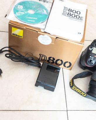 NIKON D800 + OBBIETIVO