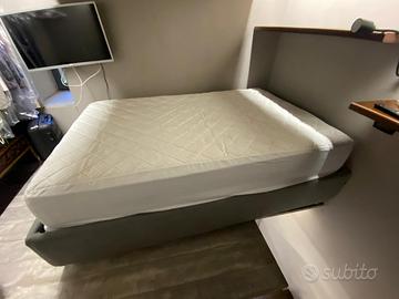 Letto sommier con contenitore