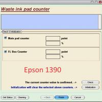 Reset Software stampante EPSON 1390 tamponi Ink