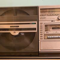 Stereo SHARP radio lettore cassetta giradischi