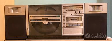 Stereo SHARP radio lettore cassetta giradischi