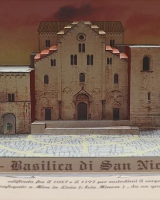 cartolina Pop Up Basilica di San Nicola di Bari 