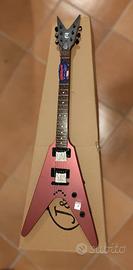 Chitarra Elettrica Flying V Purple