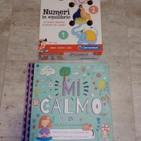 libro della Gaby Books e gioco clementoni
