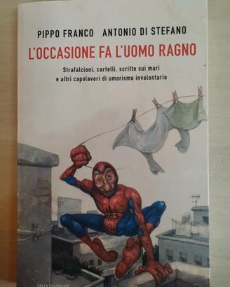 Libro di Pippo Franco (fa l'uomo ragno)