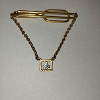 Ferma cravatte simbolo Massonico