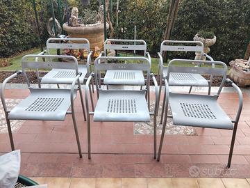 sedie da giardino