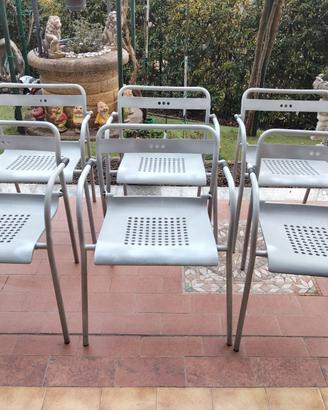 sedie da giardino