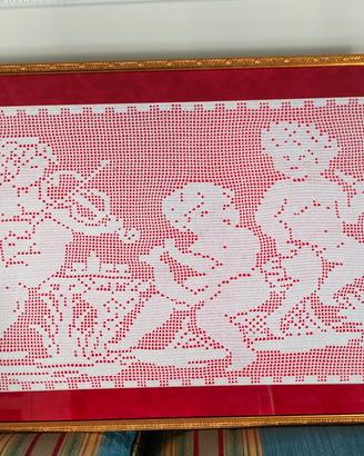 quadro con ricamo 