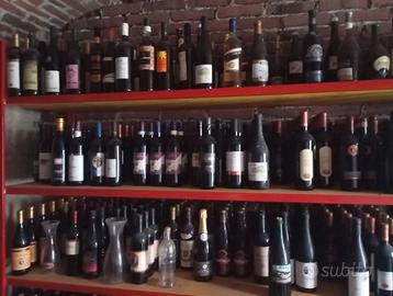 Bottiglie vino da collezione