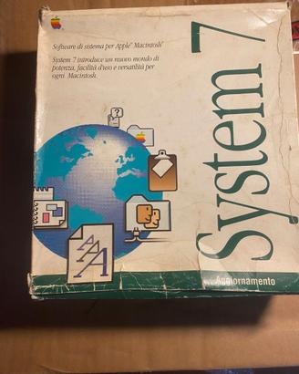 Software Vintage OS System 7 Originale