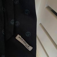 Marinella cravatta con disegno del golfo di Napoli