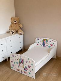 Lettino unicorno bambini