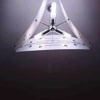 Lampadario in plexiglass