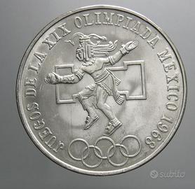 MESSICO 25 PESOS 1968 OLIMPIADI IN ARGENTO 720