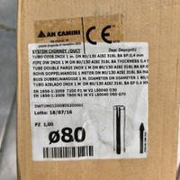 tubo doppio stufa a pellet 