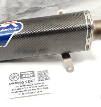 TERMINALE SCARICO TERMIGNONI SCREM CARBON YAMAHA X