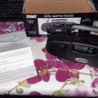 RADIO SONIC MINI AM-FM A BATTERIE