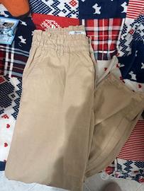 Pantaloni beige donna Stradivarius taglia L