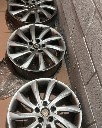 Cerchi alfa romeo giulietta 17 pollici
