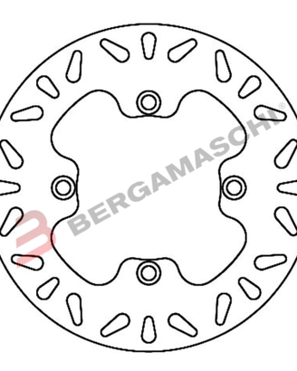 Disco Honda Silverwing 400 / 600 2001 - 2010 post