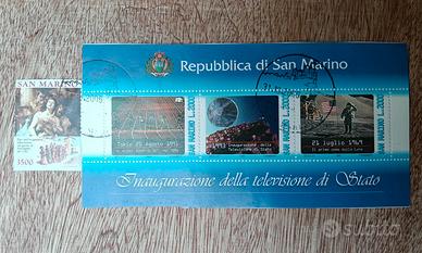 Francobolli San Marino Foglio celebrativo