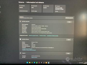 ASUS Vivobook 16X-RTX 4050, I7 13ª gen. COME NUOVO