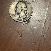 Moneta USA Quarter of dollar Washington 1942