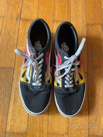 VANS old skool flames