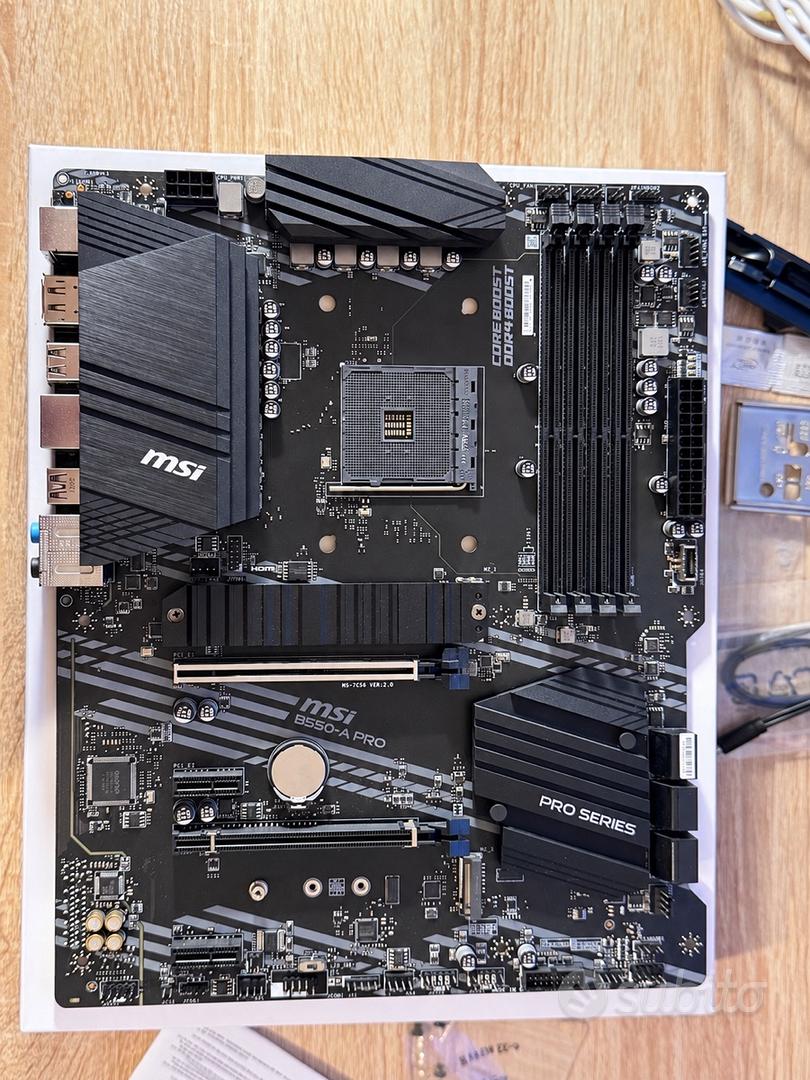 Scheda madre MSI B550 A PRO - Informatica In vendita a Torino