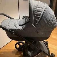 Trio momon vernuji completo di passeggino, navicel